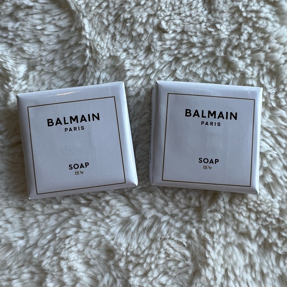 NEW Balmain Paris Soap 2 Piece Set